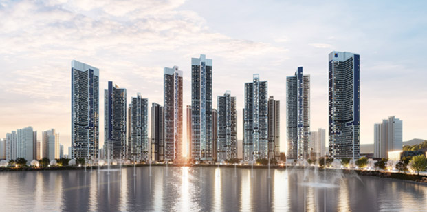 총 3,443세대 하이엔드 대단지 전경